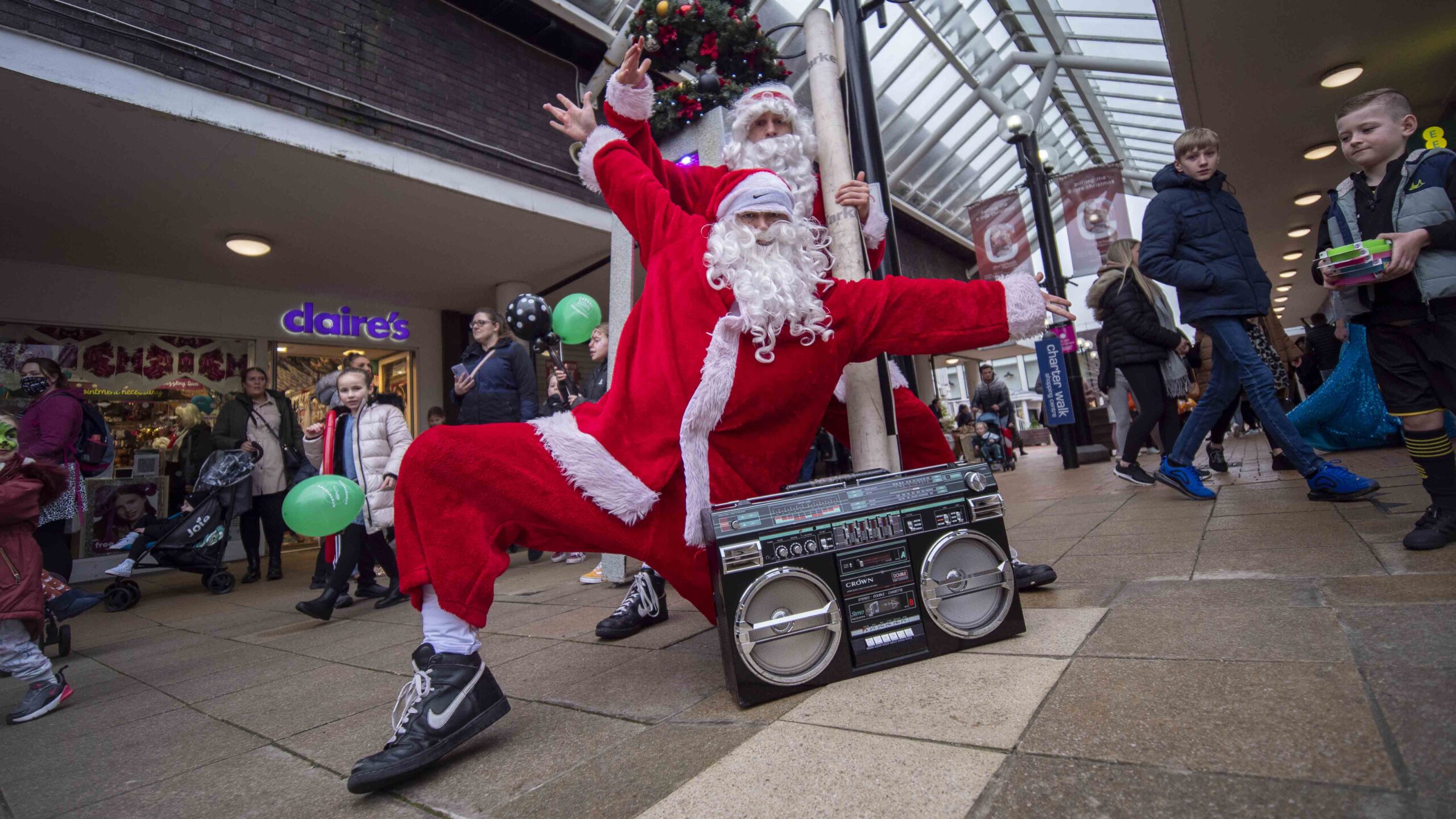 Bad Santas in Burnley