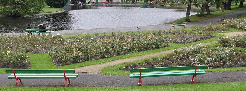 One of Burnley's beautiful parks