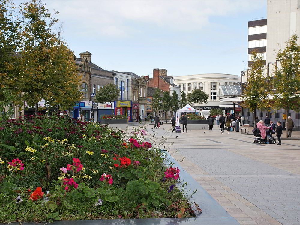 Burnley Town Centre Planting