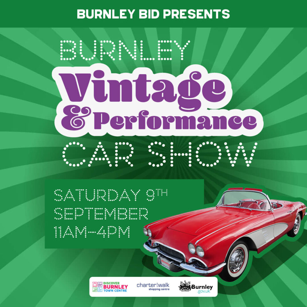 Burnley Classic Car Show Discover Burnley Town Centre