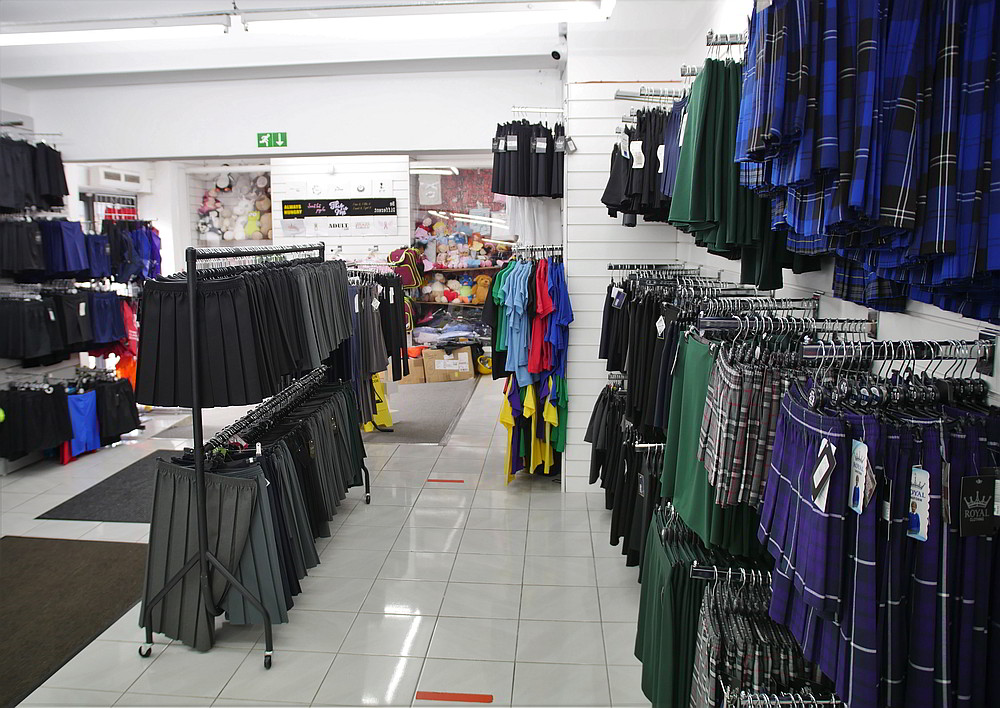 Stock at Moonline Uniforms