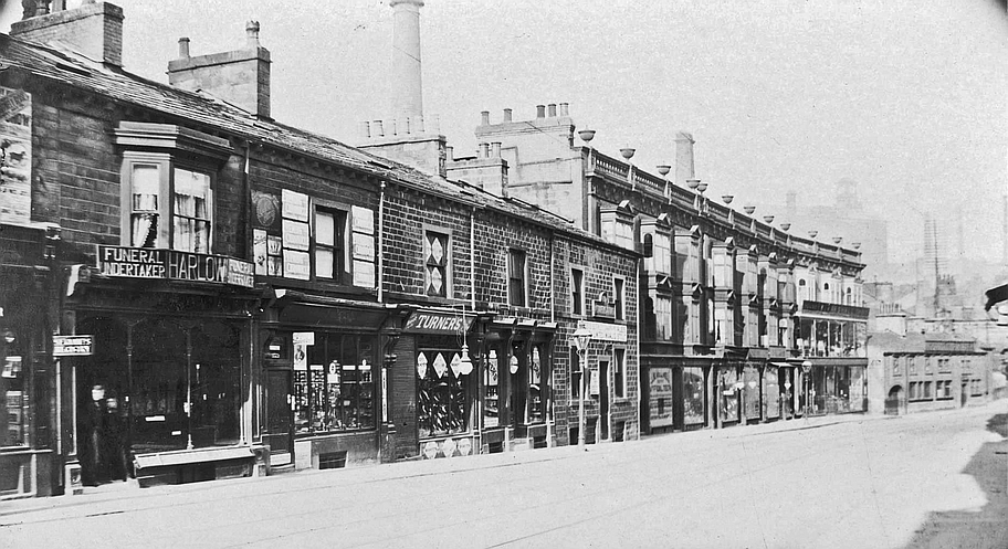 Historic St James's Street in Burnley