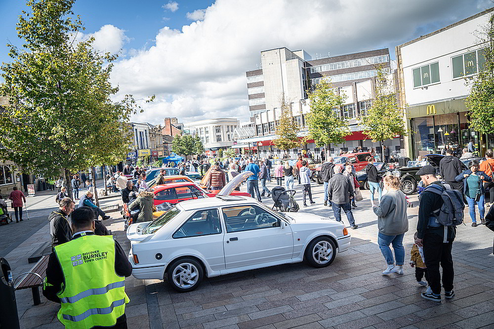 Burnley Town Centre Car Show