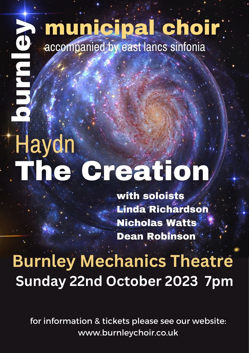 Burnley Municipal Choir present The Creation by Haydn