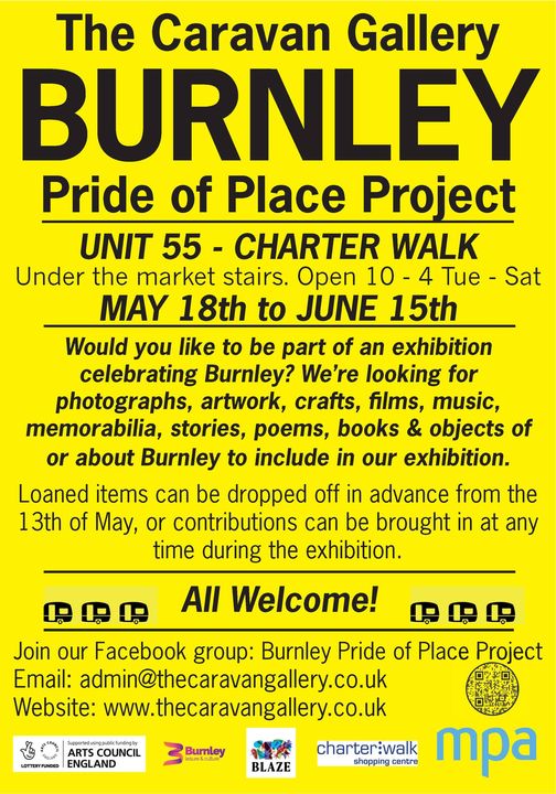 Burnley Pride of Place Project 18 May - 15 June 2024