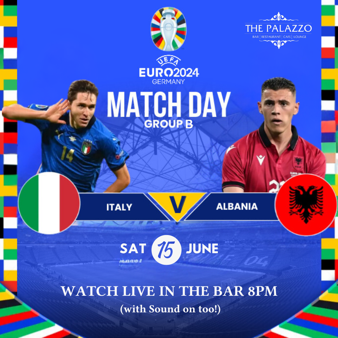 Italy vs Albania at The Palazzo