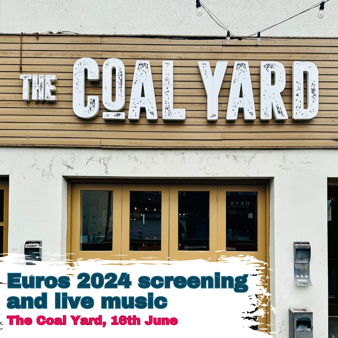 The Coal Yard - Euros, Marc and Kiki acoustic duo live and a karaoke party on Sunday 16th June