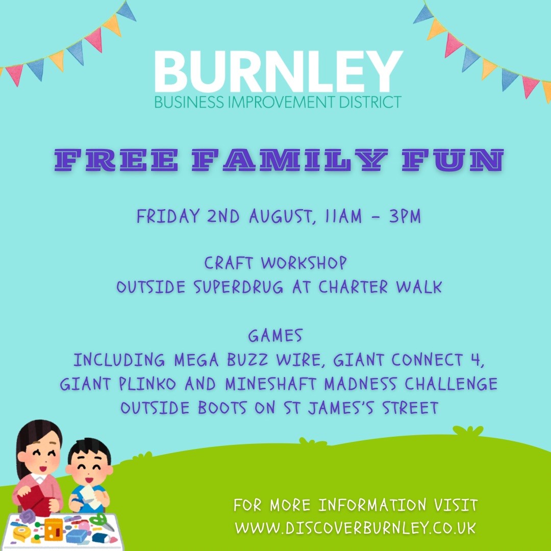 FREE family fun - Friday 2nd August 2024