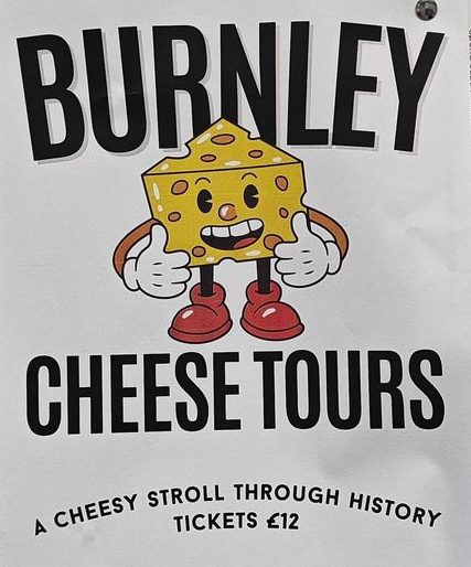 Join the Burnley Cheese Tour on Sunday, 29 September