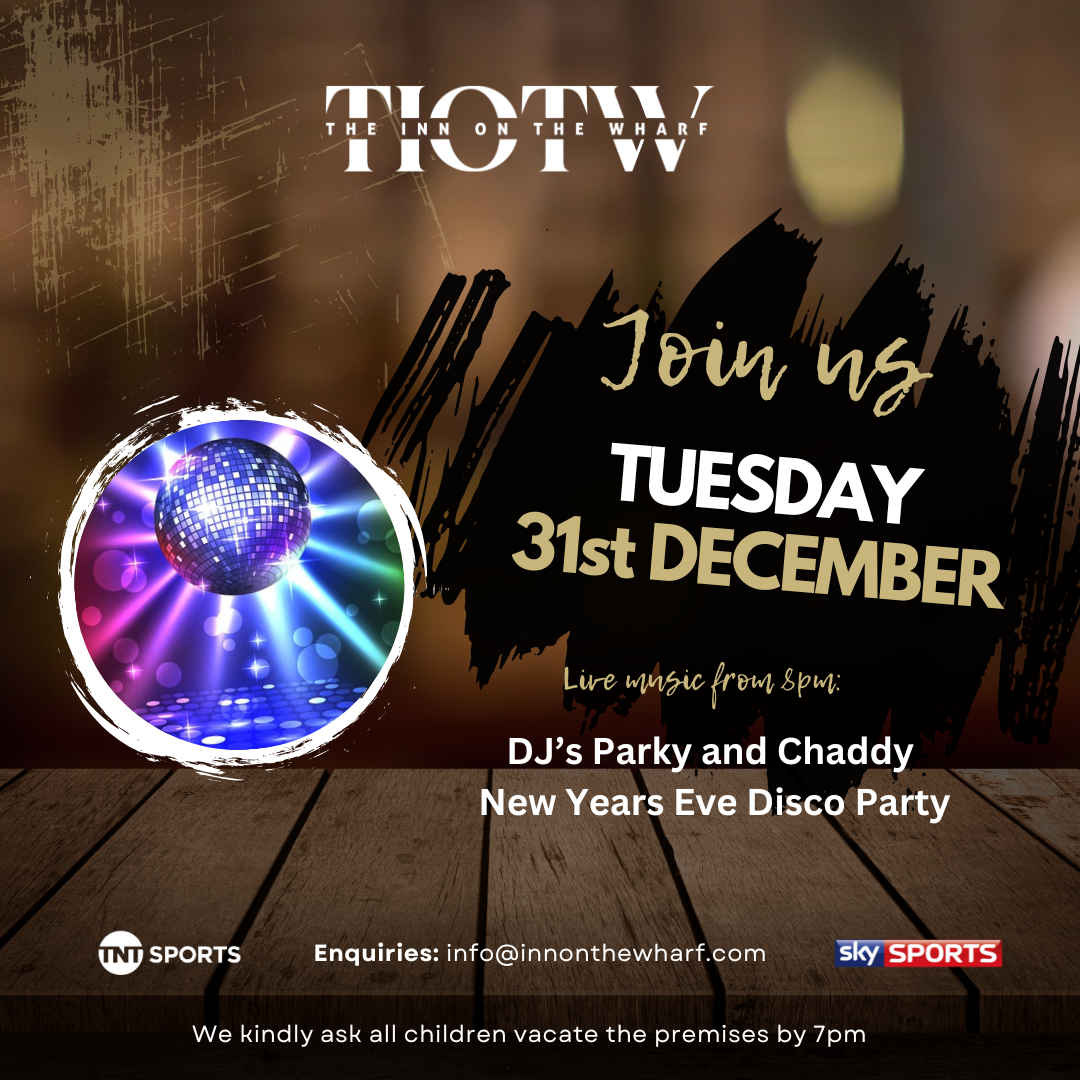 New Years Eve Disco Party - DJ's Parky & Chaddy