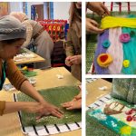 Felt making with Aysha Yilmaz