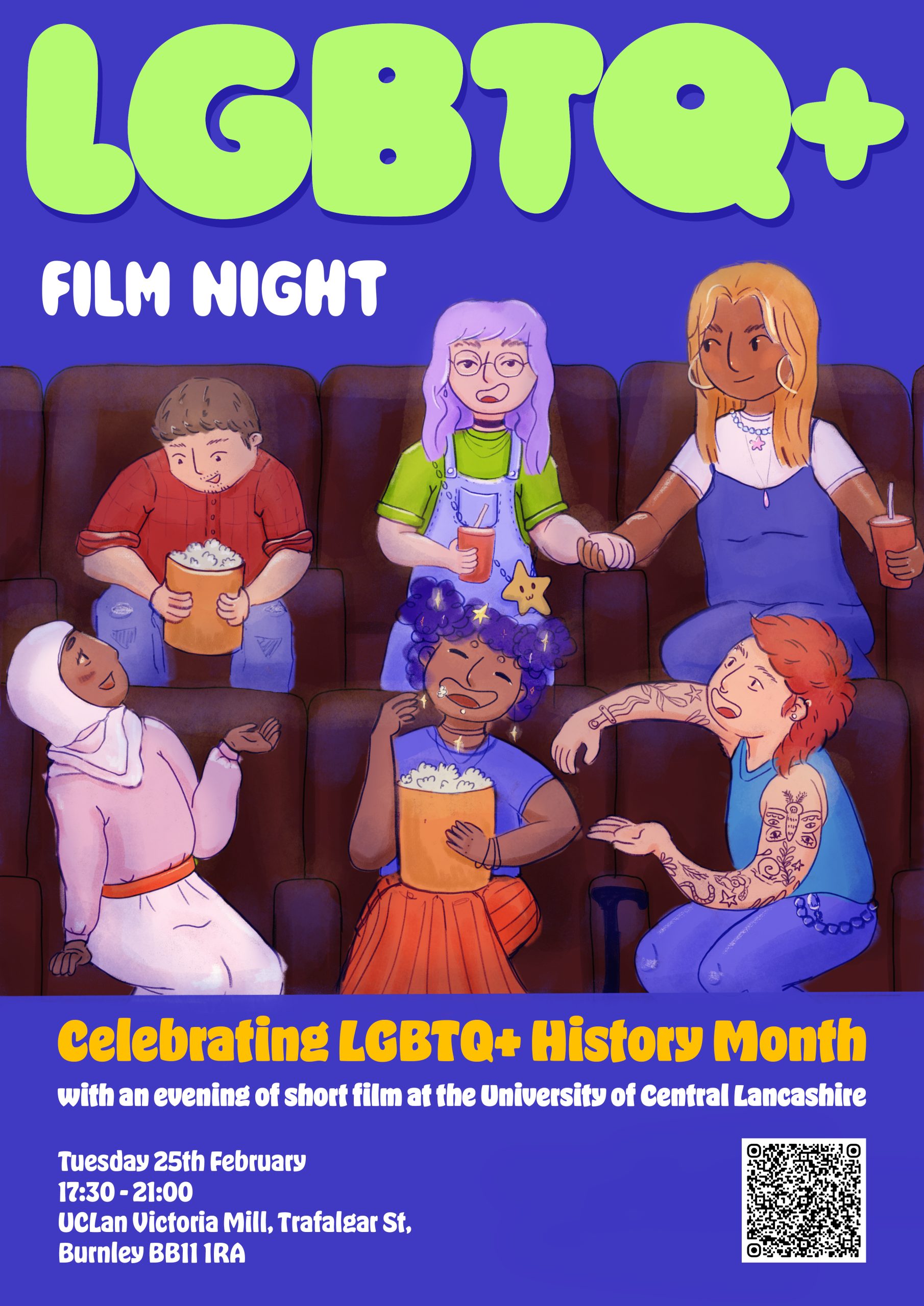 LGBTQ Film Night at the University of Central Lancashire