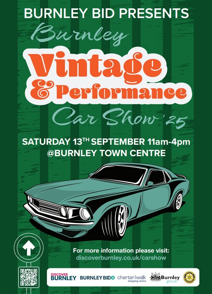 Burnley Vintage and Performance Car Show 2025