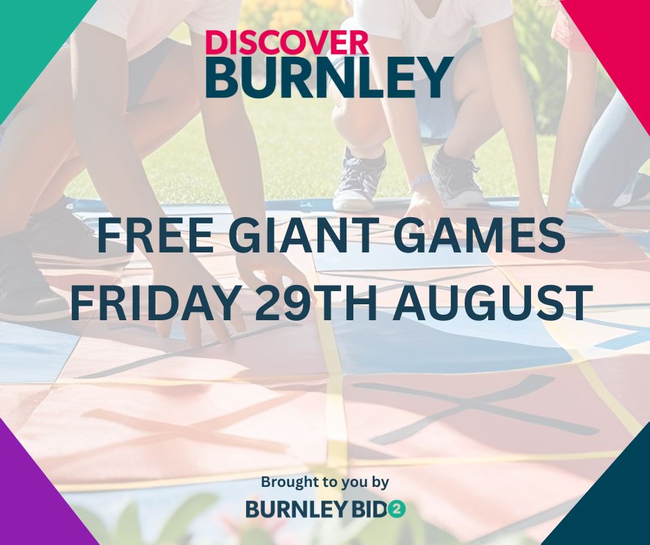 FREE Family Summer Fun - Giant Games - Friday 29th August 2025 - 11am - 3pm