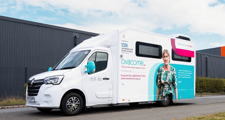 Ovarian Cancer Awareness Van