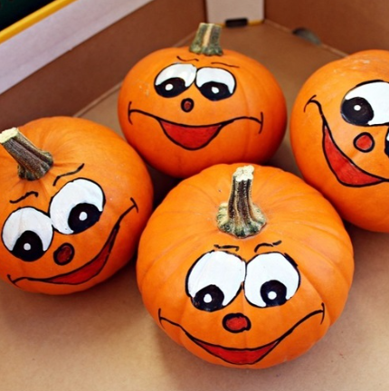 Pumpkin painting