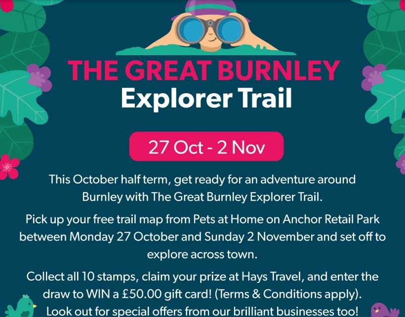 The Great Burnley Explorer Trail