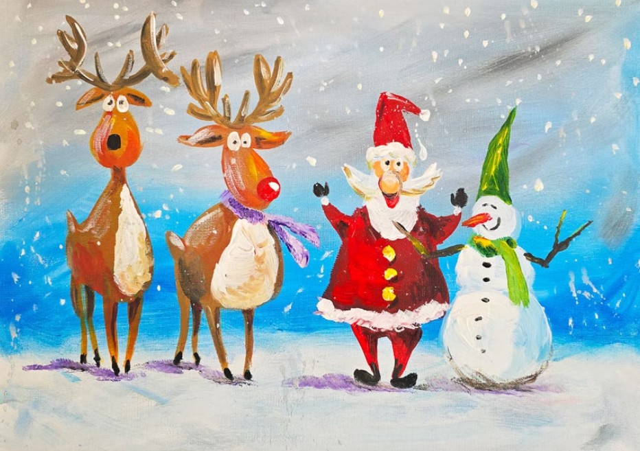 BURNLEY Paint Night - Teamwork