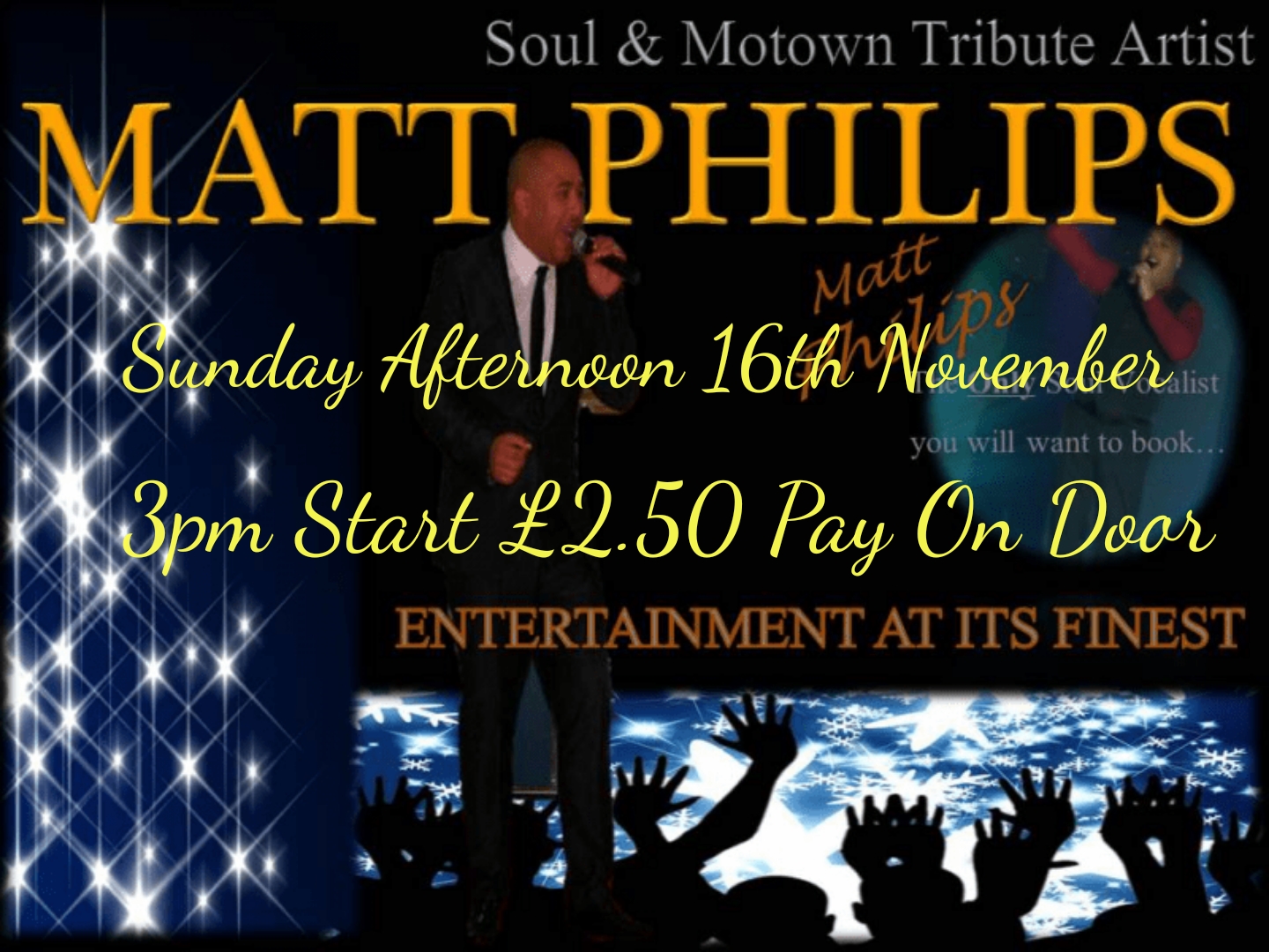 Matt Philips Soul and Motown Show