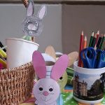 Easter holiday crafts – make a Pop-up bunny at Gawthorpe Hall