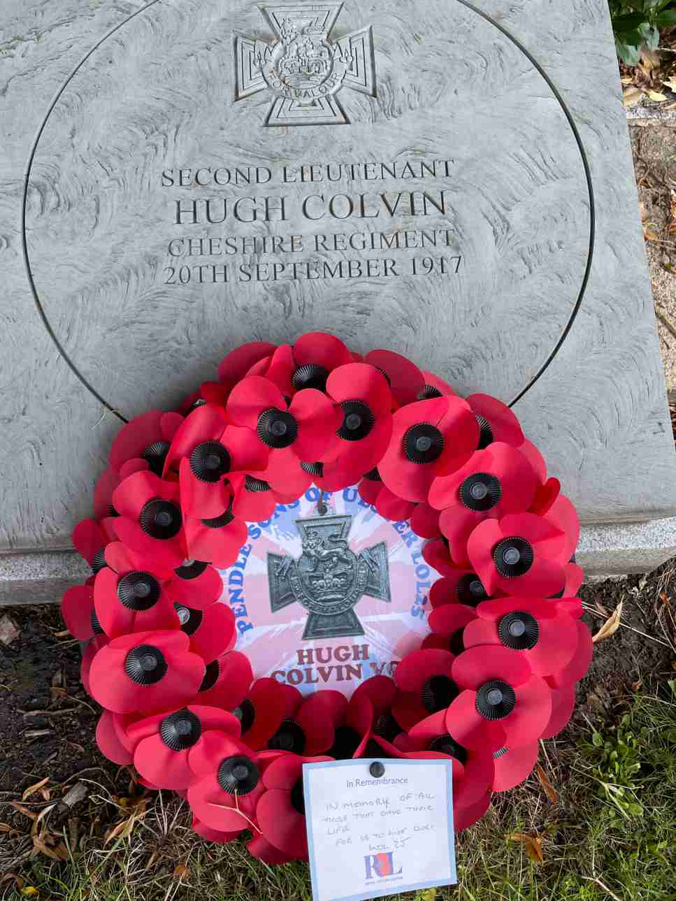 Hugh Colvin VC Memorial Parade