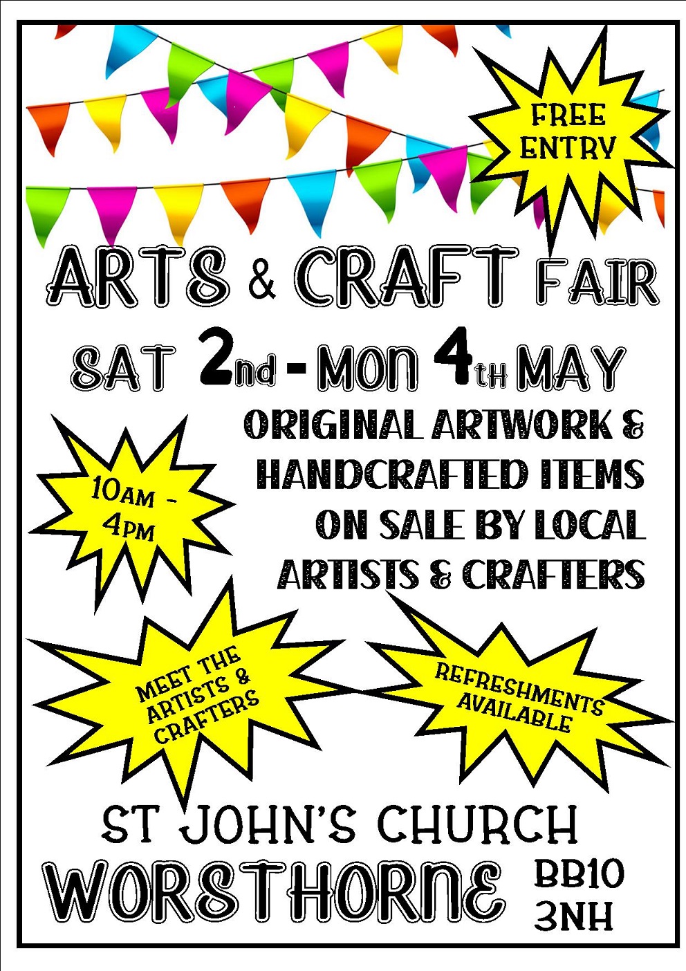 WORSTHORNE ART & CRAFT FAIR
