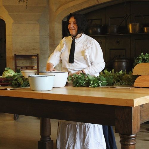Meet the Housekeeper in the Victorian kitchen at Gawthorpe Hall