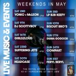 LIVE MUSIC & EVENTS IN MAY