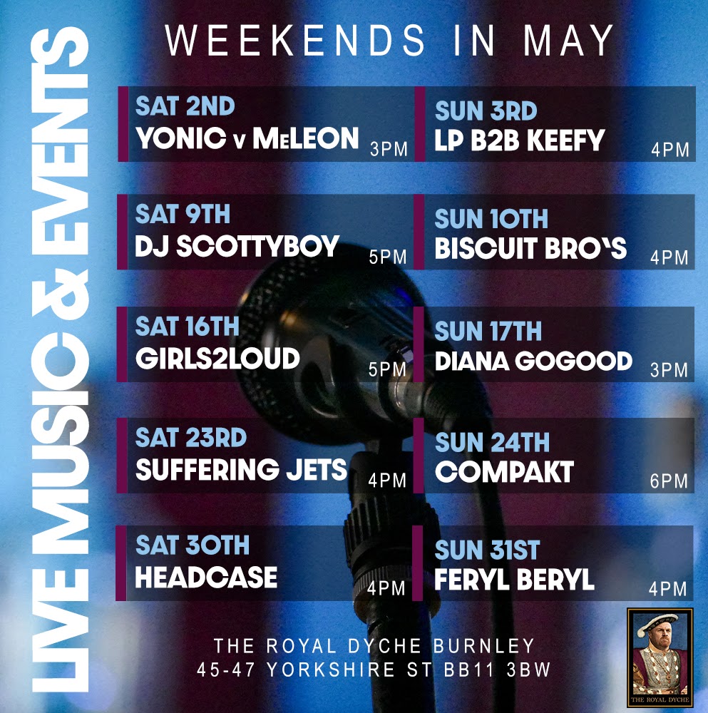LIVE MUSIC & EVENTS IN MAY
