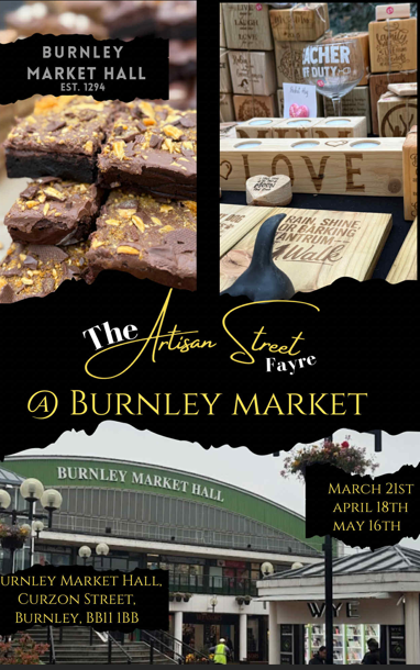 Burnley Market - The Artisan Street Fayre