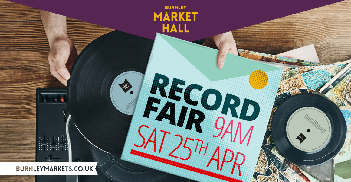 Burnley Market - Record Fair