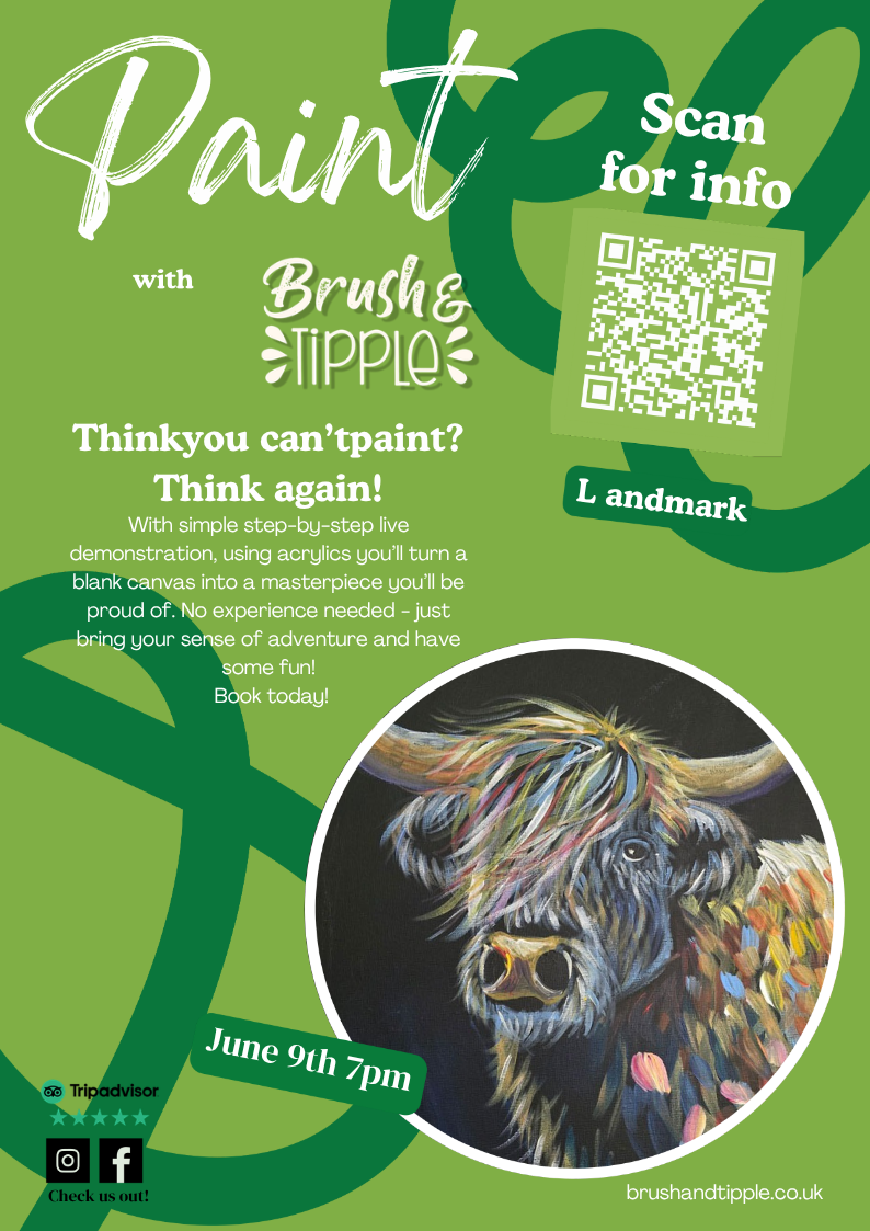Sip & Paint - Hairy Hamish