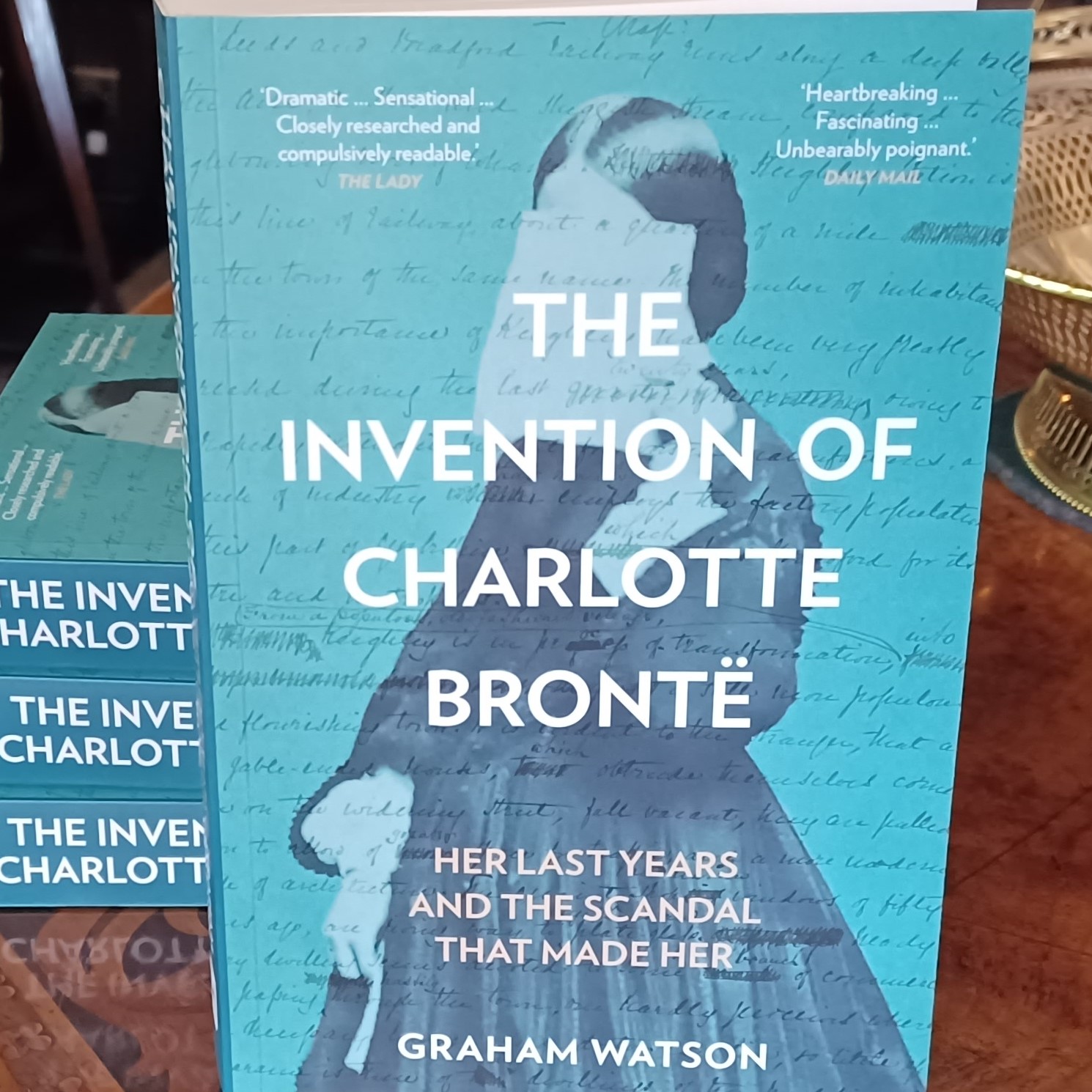 The Invention of Charlotte Bronte - talk and book signing
