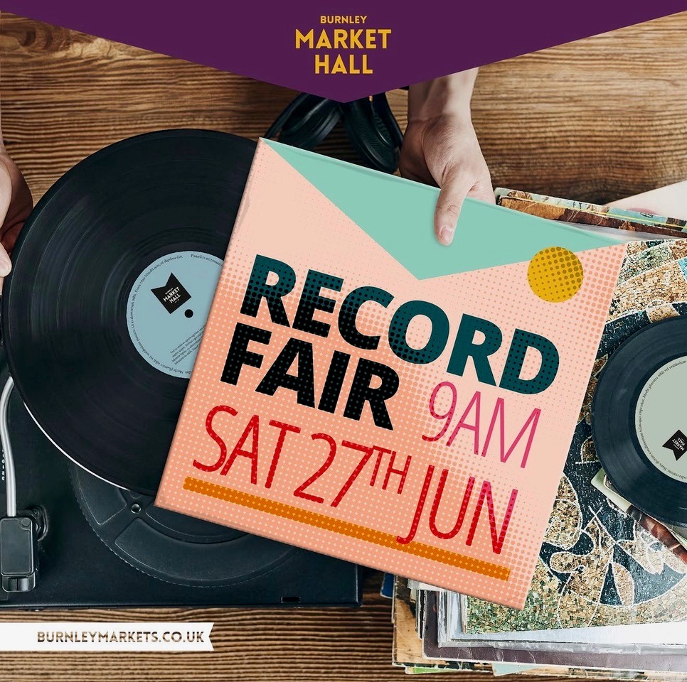 Burnley Market - Record Fair