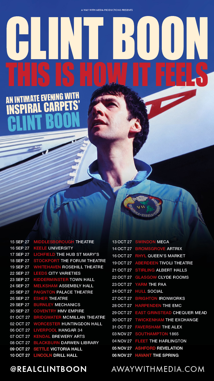 An Intimate Evening with Inspiral Carpets' Clint Boon
