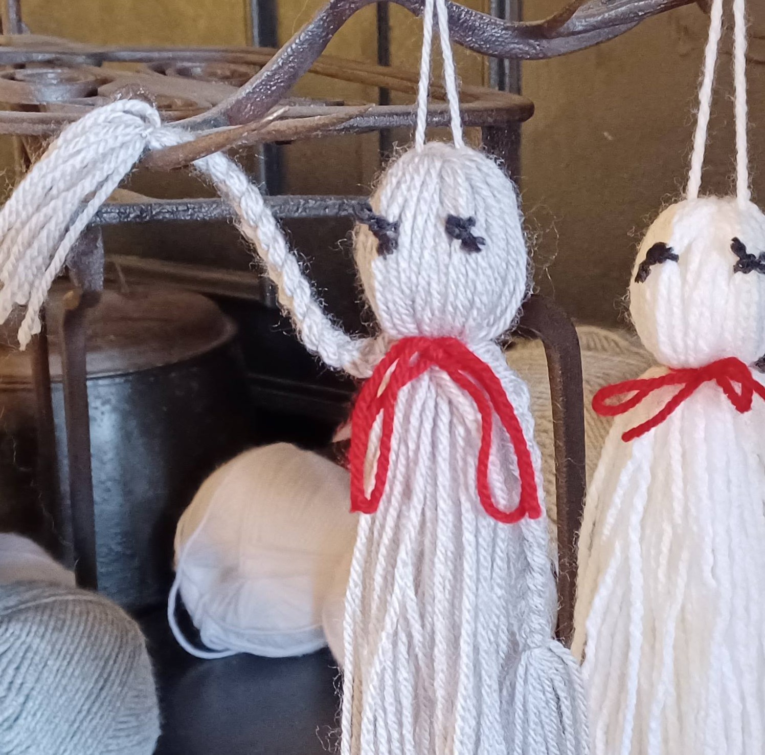 October half term spooky crafts at Gawthorpe Hall