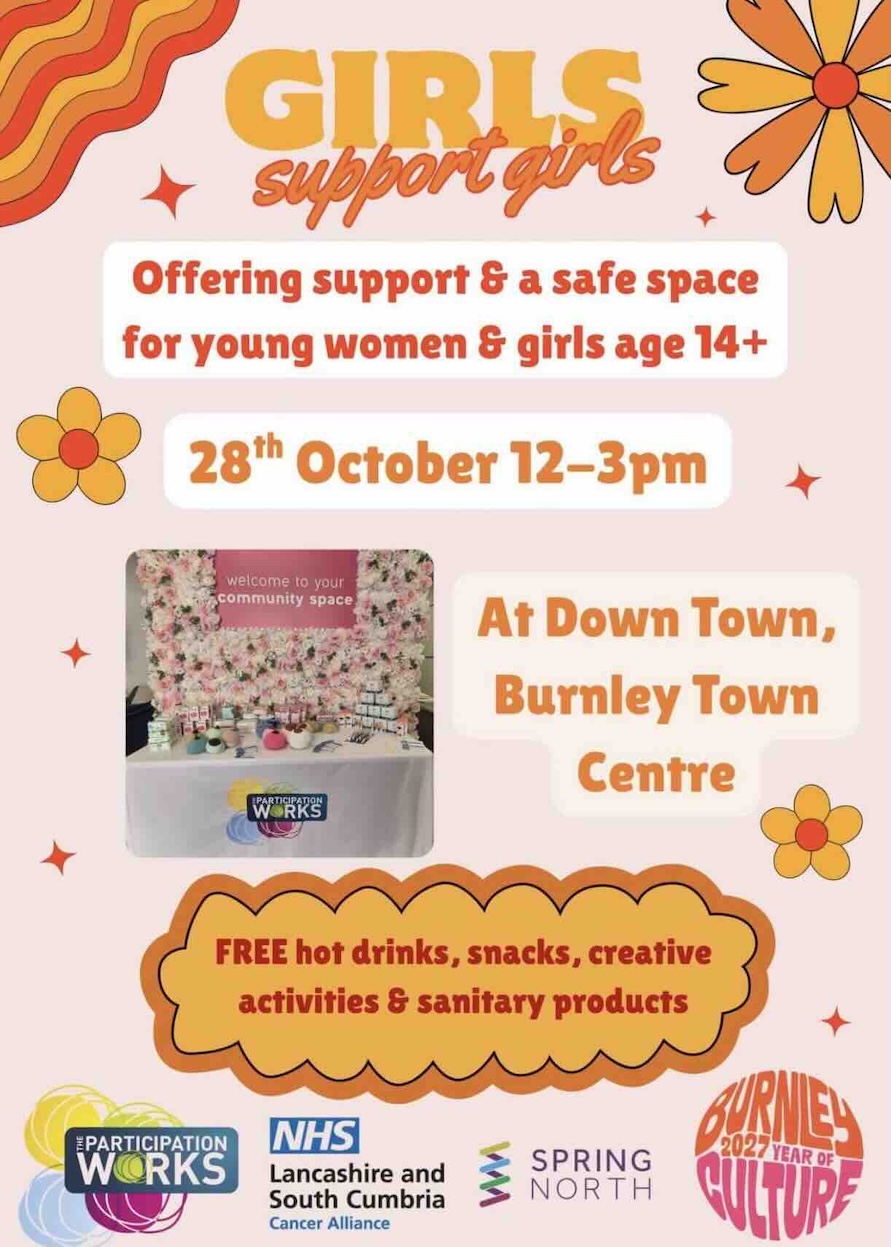 Girls drop in